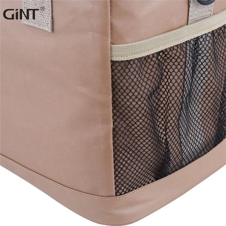 Custom Logo Large Capacity Picnic Beer Insulated Cooler Bag Outdoor Cooler Lunch Bag Food Oxford Fabric